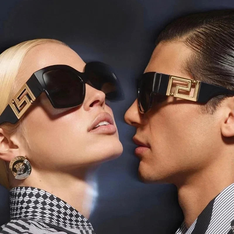 Vintage Oversize Square Sunglasses