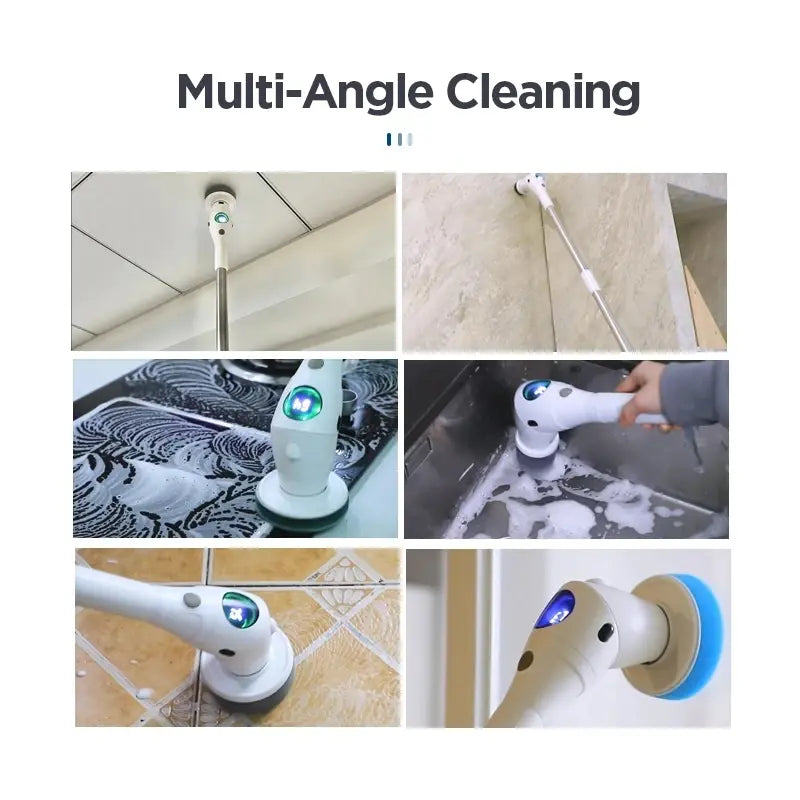 Cordless Powerful Spin Cleaning Brush