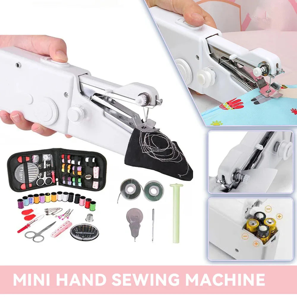 Handheld Mini Electric Sewing Machine
