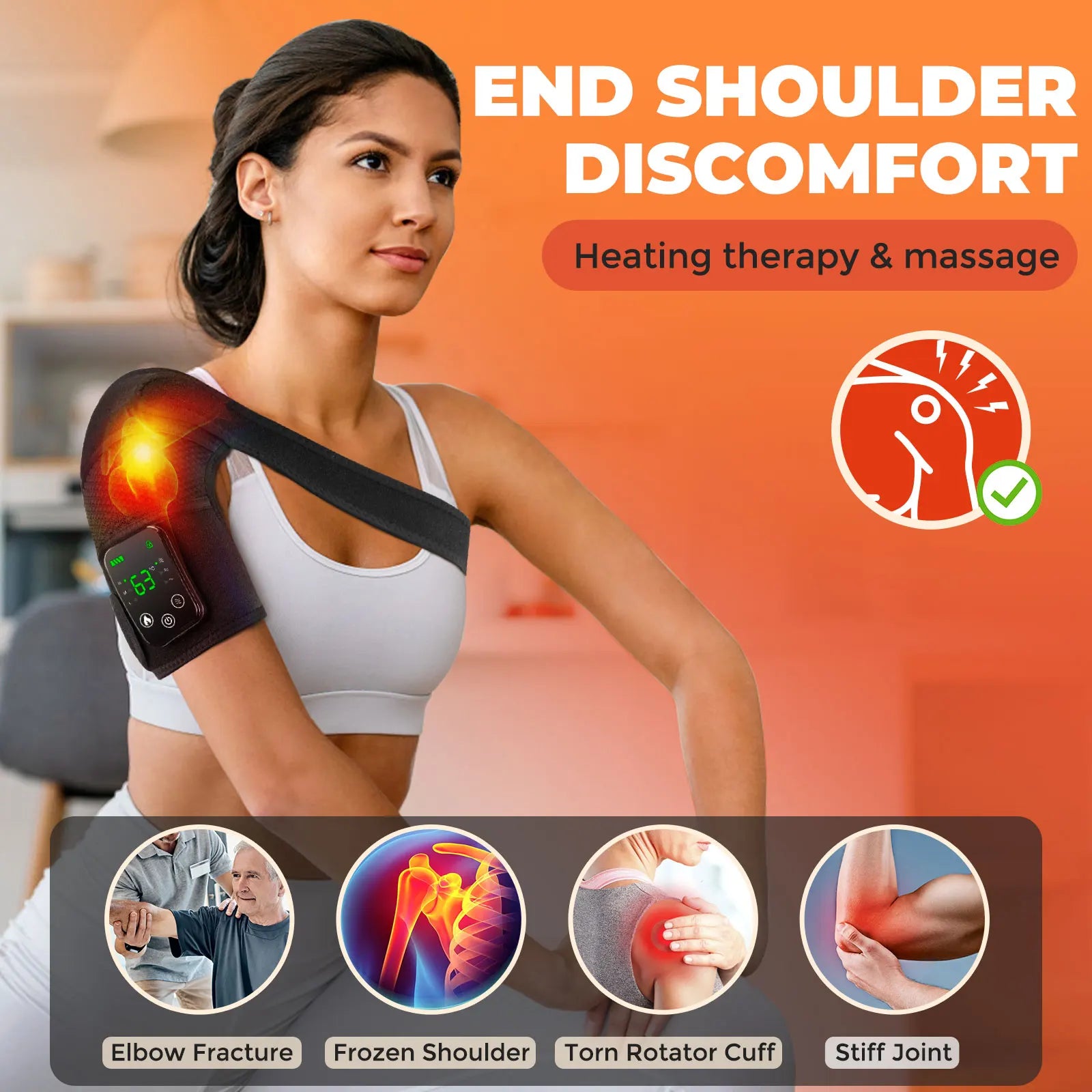 Electric Heated Knee Massager